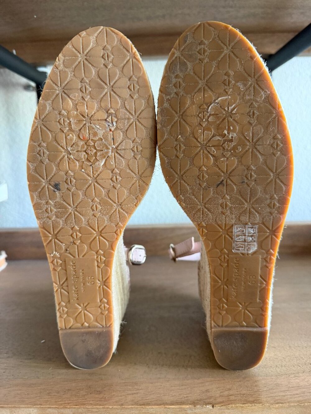 Kate Spade Polly Espadrille Wedge Sandal Sz.6 - Picture 7 of 8